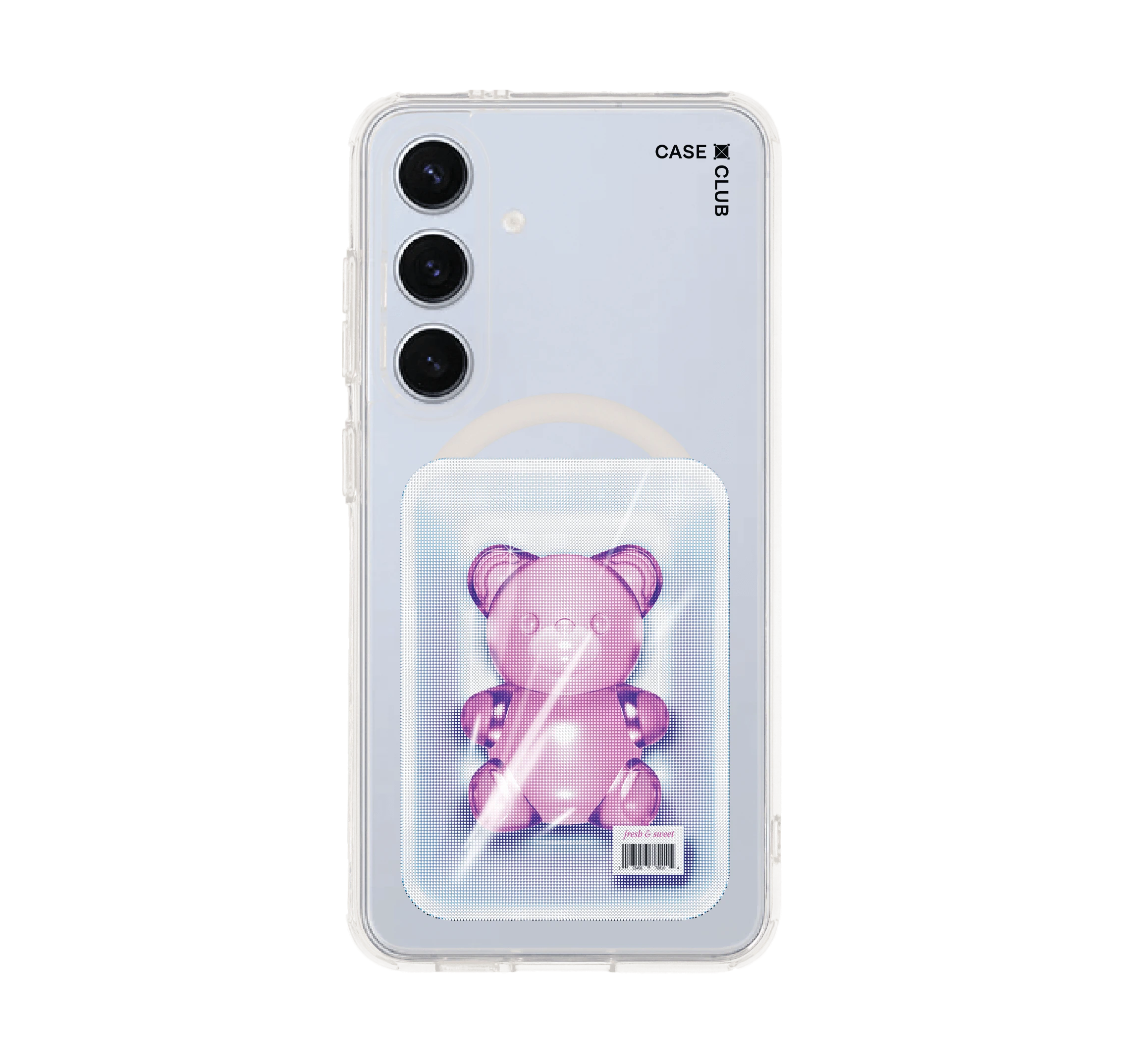 เคสใส samsung s24 magsafe หมีเยลลี่แพ็กสูญญากาศ